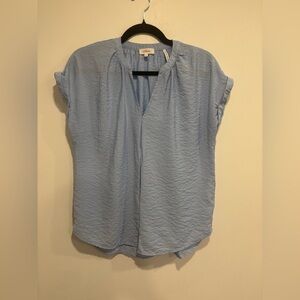 S.Oliver Light Blue Women's Blouse (36)